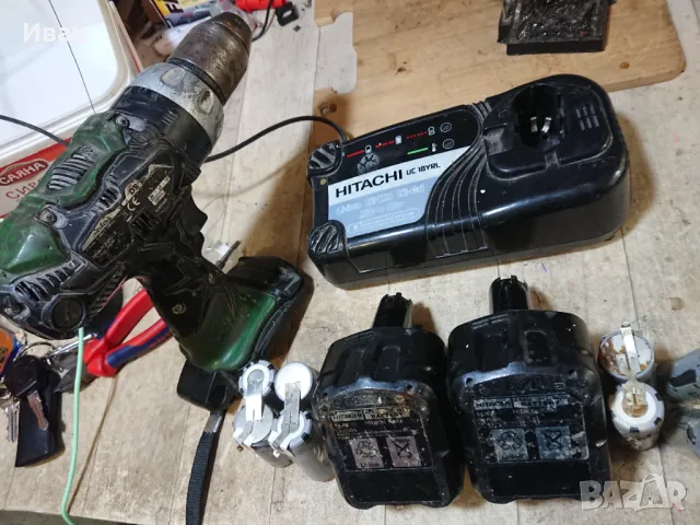 Ремонт на батерия за винтоверт HITACHI 