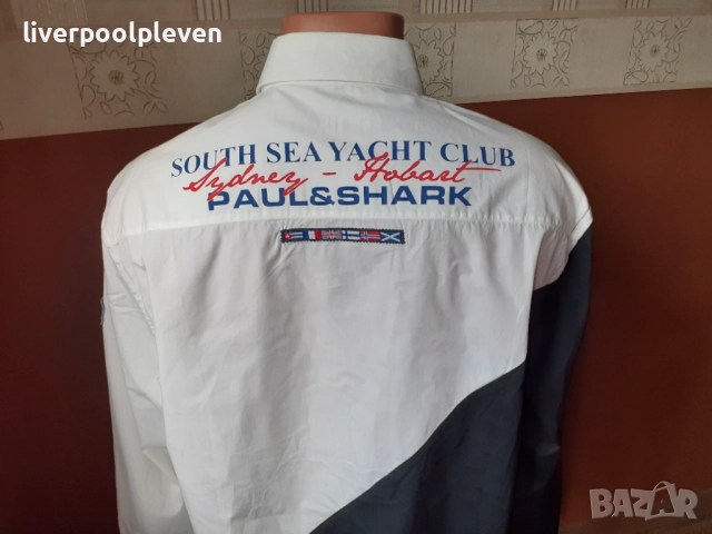 👉Нова Paul&Shark Original L ефектна, снимка 2 - Ризи - 52033848