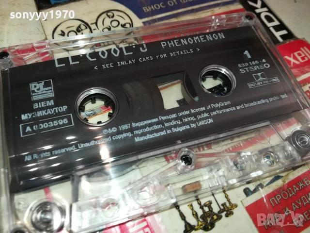 LL COOL J-ORIGINAL TAPE 2805251710, снимка 12 - Аудио касети - 50460390