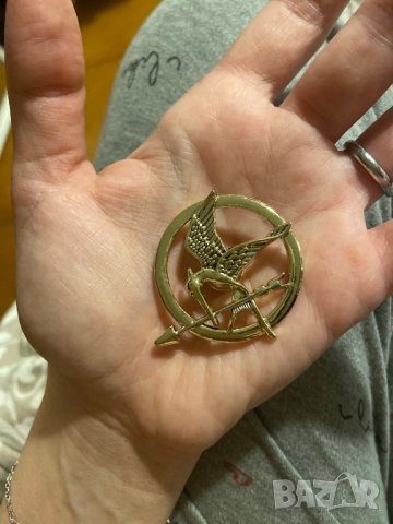 🏹 🕊️ The Hunger Games Брошка - лого на игрите на глада - сойка присмехулка, снимка 17 - Други - 43941893