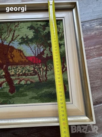 Немски гоблен , снимка 9 - Гоблени - 35069516