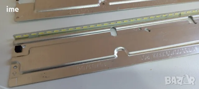 Подсветка 2бр LED Backlight LBM430M1403-AA-2. Свалена от Телевизор Sony KDL-43W805C., снимка 4 - Части и Платки - 47591719