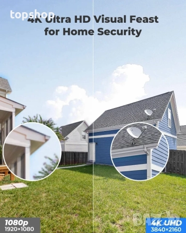 Нова Reolink RLC-820A 8MP, 4K PoE CCTV камера за външна употреба с разпознаване на хора/превозни..., снимка 2 - IP камери - 51597984