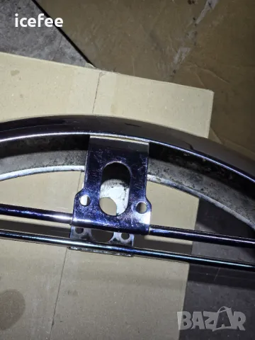 Калник за мотор хромиран , снимка 2 - Части - 49154229