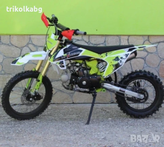 БЕНЗИНОВ КРОСОВ МОТОР 125 КУБИКА, снимка 2 - Мотоциклети и мототехника - 51343571