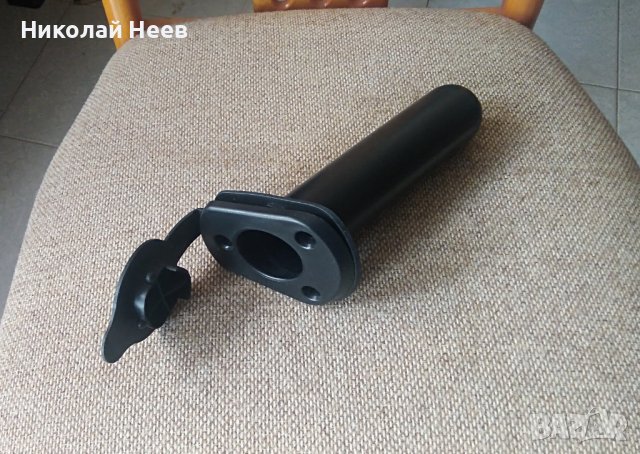 Стойка за въдица за вграждане с предпазен капак.