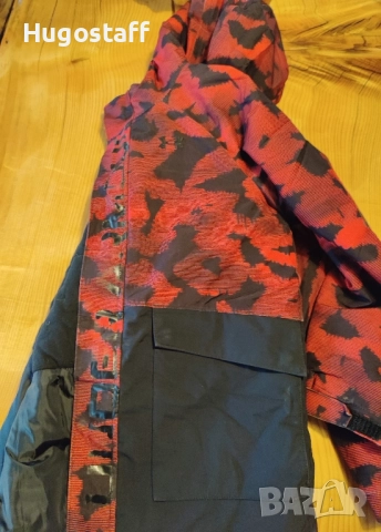 Мъжко топло Зимно Яке парка качулка Under Armour непромокаемо М, снимка 11 - Якета - 52496160