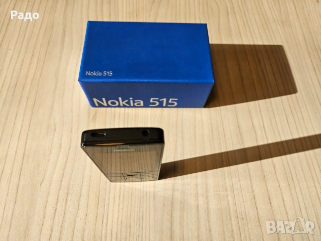 GSM Nokia 515 RM-953 Black телефон с копчета зарядно камера фенерче Нокиа SIM micro SD кейс смартфон, снимка 4 - Nokia - 52794652