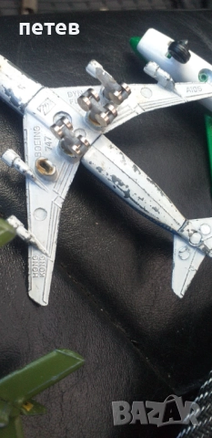 Метална количка. Метален самолет., снимка 4 - Антикварни и старинни предмети - 51777591