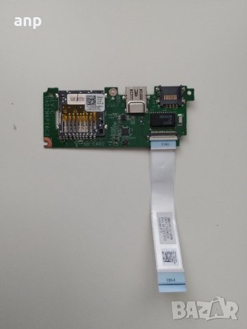I/O платка за Dell Inspiron 11 | SD слот за карта + RJ45 + USB | 0XN3CX