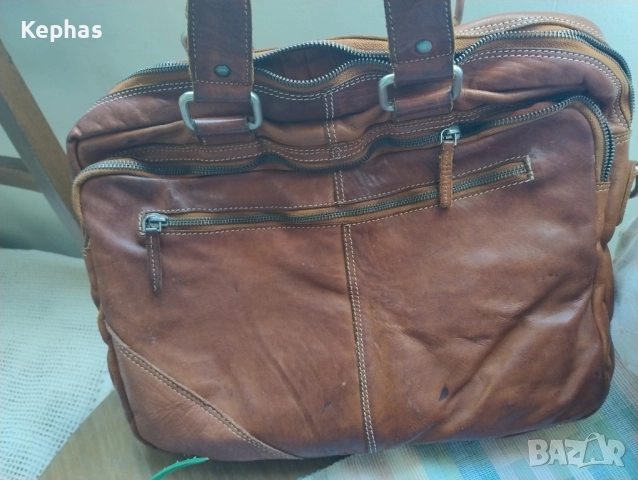 чанта естествена кожа Rebels Legends, снимка 5 - Чанти - 51725486