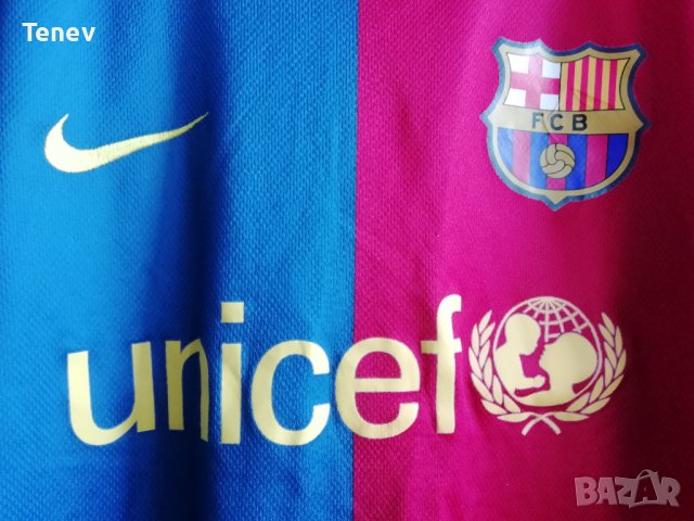 FC Barcelona 2008/2009 Nike оригинална тениска фланелка Барселона екип размер М , снимка 3 - Тениски - 43356205