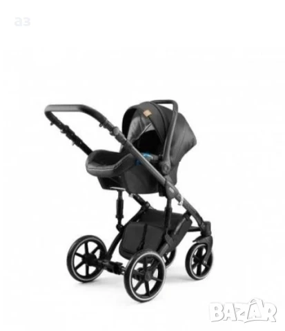 Детска бебешка количка 3 В 1 DADA PARADISO MAX 500 SILVER LIGHT, снимка 2 - Детски колички - 50975715