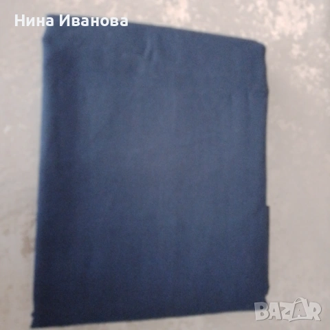 Калъфки 2 бр. 50/75 тъмносини памук , снимка 2 - Спално бельо - 53167128