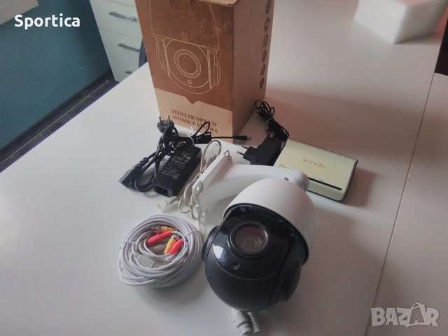 страхотна цветна ден и нощ, въртяща се на 360градуса 5 MP камера, снимка 10 - Камери - 43815429