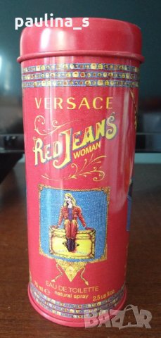 Стар бач / Парфюм "Red jeans" by Versace EDT 75ml, снимка 3 - Дамски парфюми - 28602115