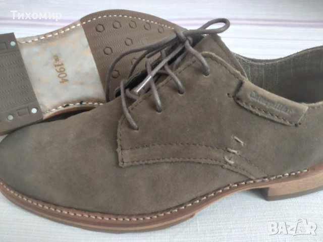 Обувки естествена кожа Caterpillar Miller suede leather, снимка 5 - Официални обувки - 43743919