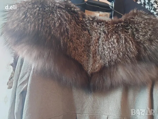 Голяма шал яка от Сребърна Лисица, снимка 6 - Шалове - 48393345