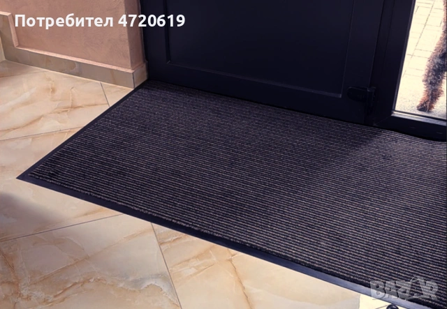 Изтривалки - мокетни килимчета с гумена основа 