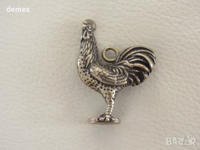 Будистки ключодържател от бронз-петел, Монголия, снимка 5 - Колекции - 48263573