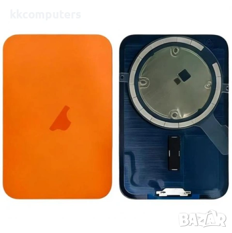Капак батерия / Задно стъкло Оборудван + Магнит за iPhone 17 Pro 6.3 / Оранжев / Баркод : 484330