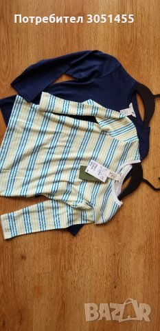 Голям зимен лот за момче 3,4 години-дънки, долничка, 2бр.блузки, снимка 4 - Детски комплекти - 35478359