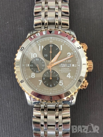 Mercury Automatic Chronograph Condor MEA476-SR-2, снимка 3 - Мъжки - 53475726