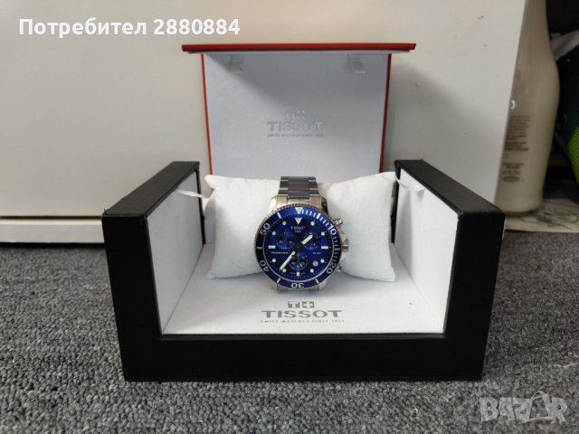 Продавам оригинален мъжки часовник TISSOT SEASTAR 1000 CHRONOGRAPH, снимка 1 - Мъжки - 43926685