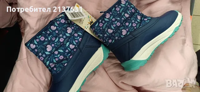 НОВИ с Етикет ДЕТСКИ ТОПЛИ БОТУШИ - ВОДООТБЛЪСКВАЩИ - N 28, снимка 3 - Детски боти и ботуши - 49277805