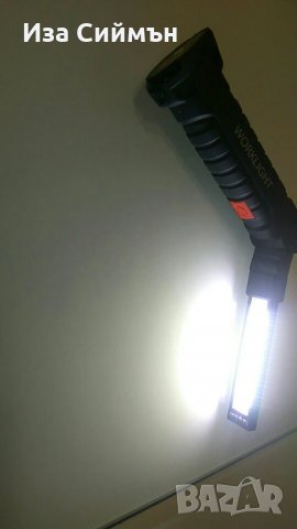 Работен прожектор-светлина акумулаторен с магнит, снимка 6 - Прожектори - 35363716