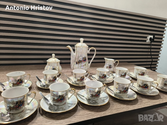 Порцеланов сервиз за кафе , снимка 5 - Сервизи - 52184297