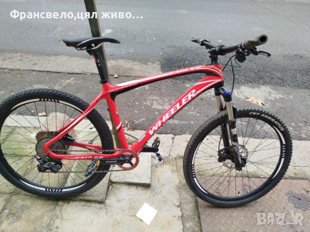 27.5 цола карбон велосипед колело размер 46,1 по 11 скорости , снимка 4 - Велосипеди - 53493602