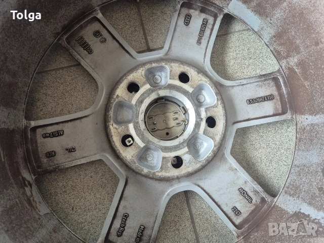 Алуминиеви джанти за Audi 16 5x112, снимка 7 - Гуми и джанти - 53016005