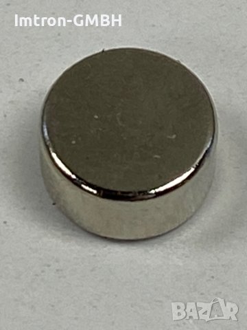 Неодимов магнит 8x4mm  кръгъл супер  силен 