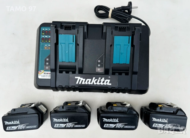 Makita DGA900 - Безчетков голям ъглошлайф 230мм 4x5.0Ah като нов!, снимка 9 - Ъглошлайфи - 53090650