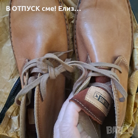 Зимни обувки боти естествена кожа, НОВИ,  маркаPikolinos, снимка 3 - Дамски боти - 52684471