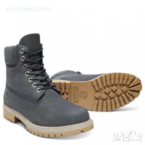 Ликвидация!!!Мъжки зимни боти Timberland Premium Waterproof Сиво № 45.5, снимка 2 - Мъжки боти - 27070109