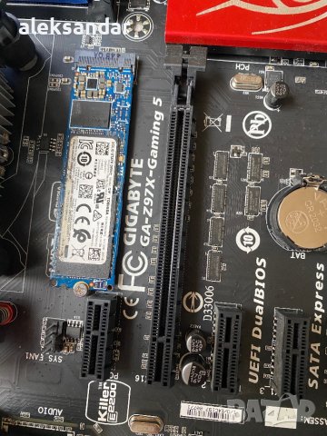 GA .Z97X gaming i7 4770 рам 32GB SSD M2 256GB, снимка 4 - Дънни платки - 43337621