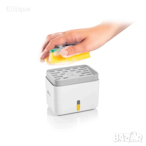 Диспенсър и поставка за гъба за миене, снимка 6 - Други стоки за дома - 52831852