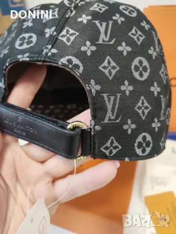 Мъжка дамска бейзболна шапка  Louis Vuitton, снимка 5 - Шапки - 49257146