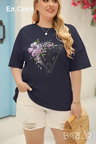 ⭐️#Дамски #тениски #памук
⭐️Цена 27.00лв.
⭐️Права кройка
⭐️Размери xs s m l xl xxl xxxl xxxxl xxxxxl, снимка 13 - Тениски - 49787848