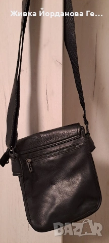 мъжка чанта - естествена кожа, снимка 8 - Портфейли, портмонета - 53541007
