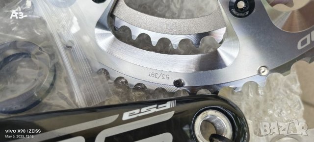 Курбели FSA SL-K Light Carbon 53/39T BB30 /(68/73 mm) /170/mm, снимка 6 - Велосипеди - 40601758