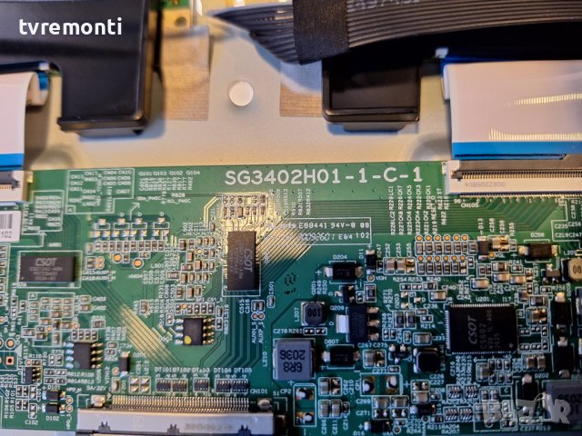 T-CON SG3402H01-1-C-1  for, SAMSUNG C34G55TWWU for 43inc DISPLAY CY-PT340KGHV1H , снимка 2 - Части и Платки - 43505117