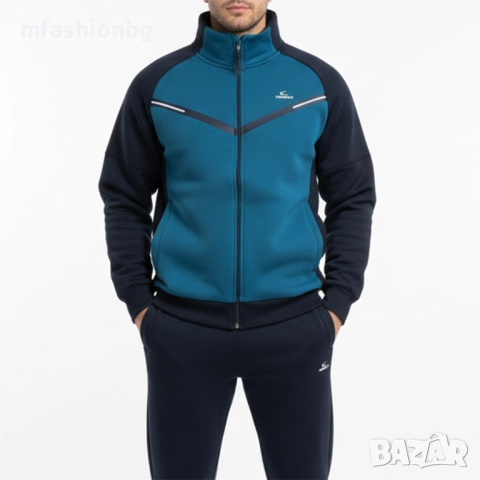 Ватиран Мъжки Анцуг (Екип) 5 цвята, M до 3XL, снимка 2 - Спортни дрехи, екипи - 52409855