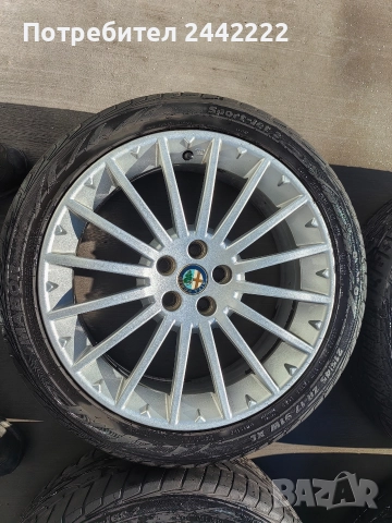 Алфа Ромео 17, снимка 2 - Гуми и джанти - 52740143