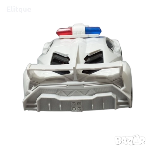 Полицейска скоростна кола с дистанционно управление, снимка 3 - Коли, камиони, мотори, писти - 52745083