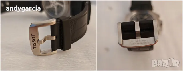 TISSOT T-RACE AUTOMATIC CHRONOGRAPH T115.427.27.061.00 като нов с кутия 100% оригинален, снимка 15 - Мъжки - 47965943