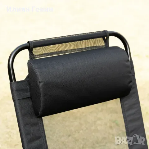 Комплект от 2 сгъваеми стола Outsunny, сгъваем шезлонг, устойчив на атмосферни влияния, снимка 7 - Градински мебели, декорация  - 50393227