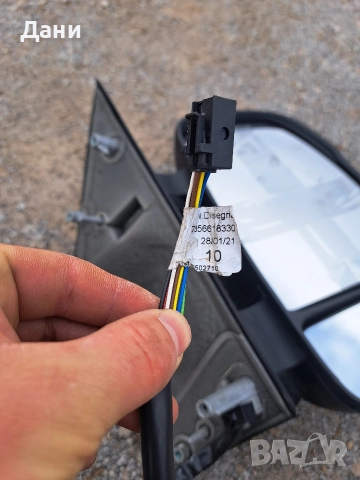 Електрическо огледало за Фиат Дукато, Пежо Боксер, Ситроен Джъмпер, Ducato, Jumper , снимка 3 - Части - 52776379